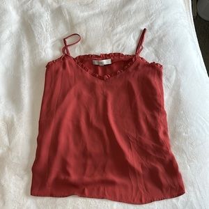 Orange camisole Loft